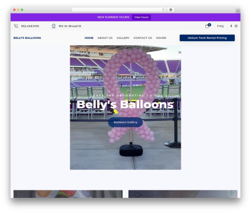 Scape core WordPress plugin - bellysballoons.com