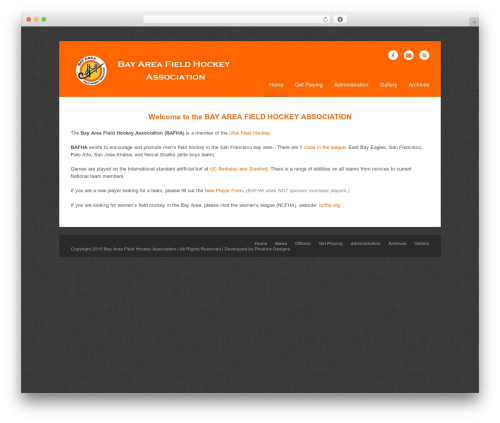 Stack WP theme - bafha.org