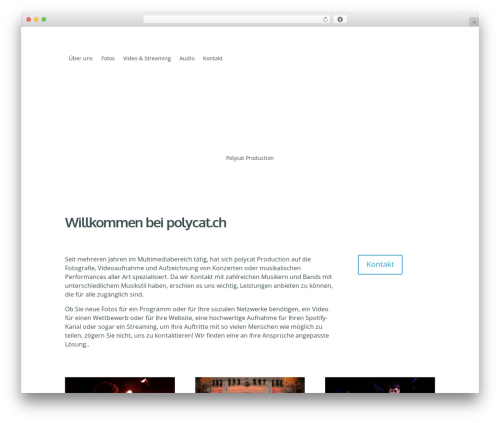 Theme WordPress Harmony - polycat.ch
