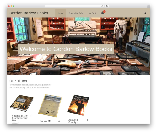 Mini Cart For WooCommerce – Ajax Mini Cart for your Shop site (mini-cart-for-woocommerce) free WordPress plugin - gordonbarlowbooks.com