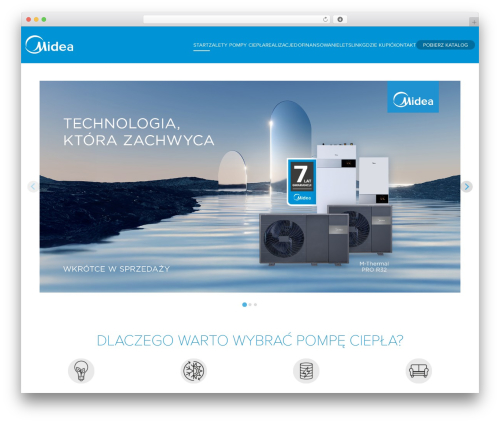 Theme WordPress midea - mthermal.pl