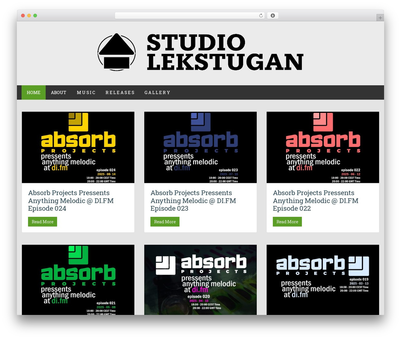 Theme WordPress Showcase - studiolekstugan.com
