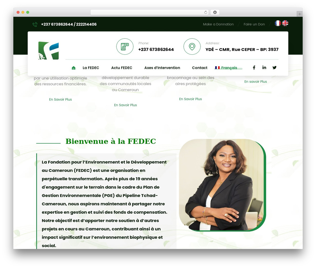 Theme WordPress XTRA - fedec.cm Theme WordPress XTRA - fedec.cm