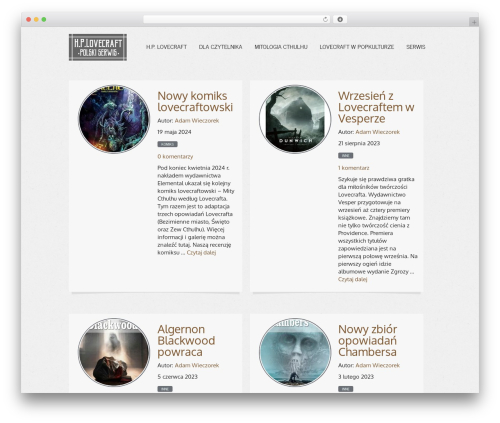 Smooth Scroll Up (smooth-scroll-up) free WordPress plugin - hplovecraft.pl