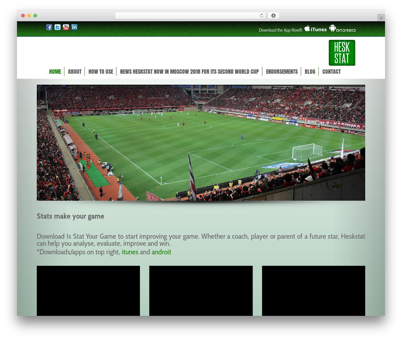 WordPress theme Custom Wordpress Theme - heskstat.com WordPress theme Custom Wordpress Theme - heskstat.com