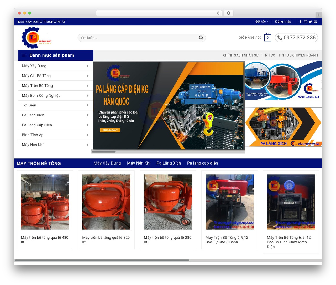 WordPress theme Flatsome Child - truongphatgroup.com