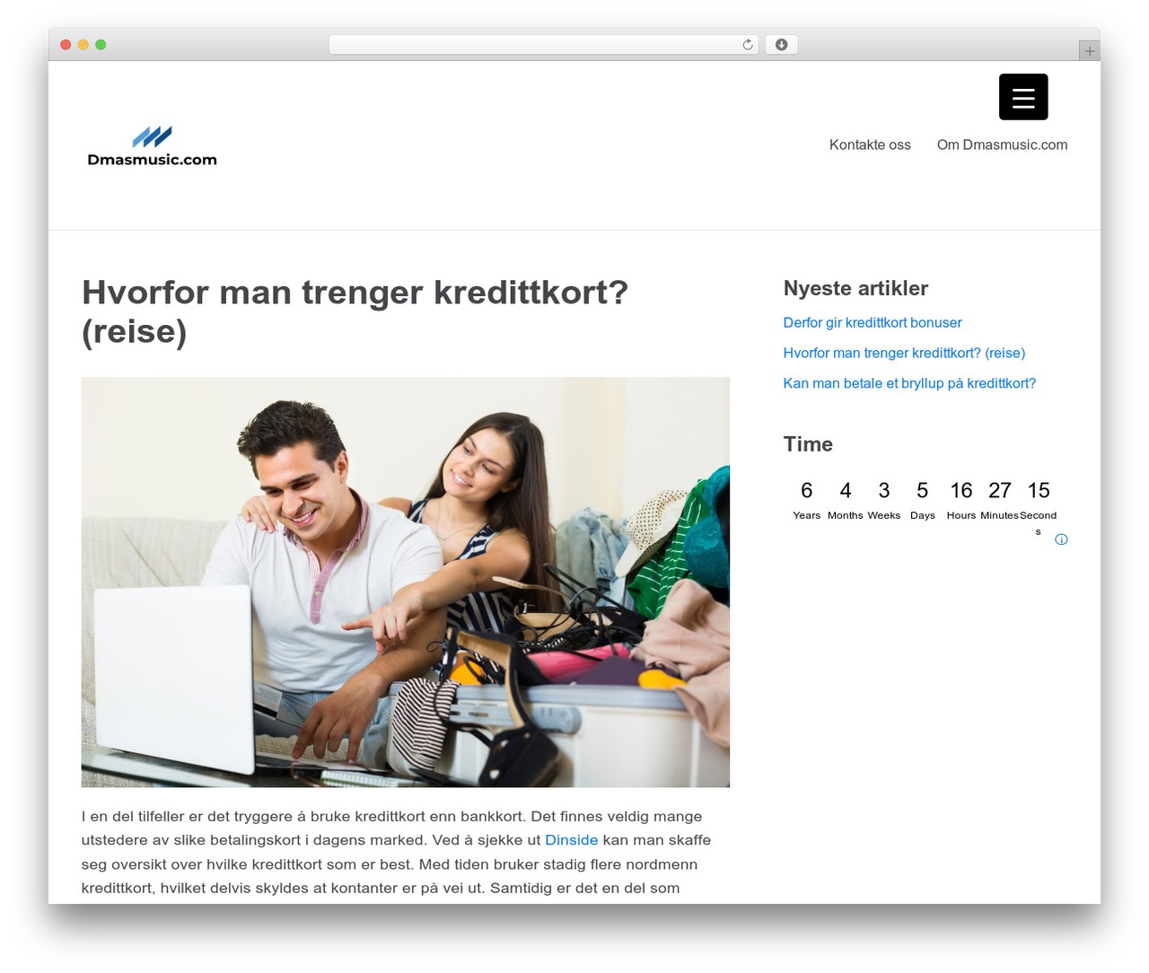 WP theme GutenStart - dmasmusic.com