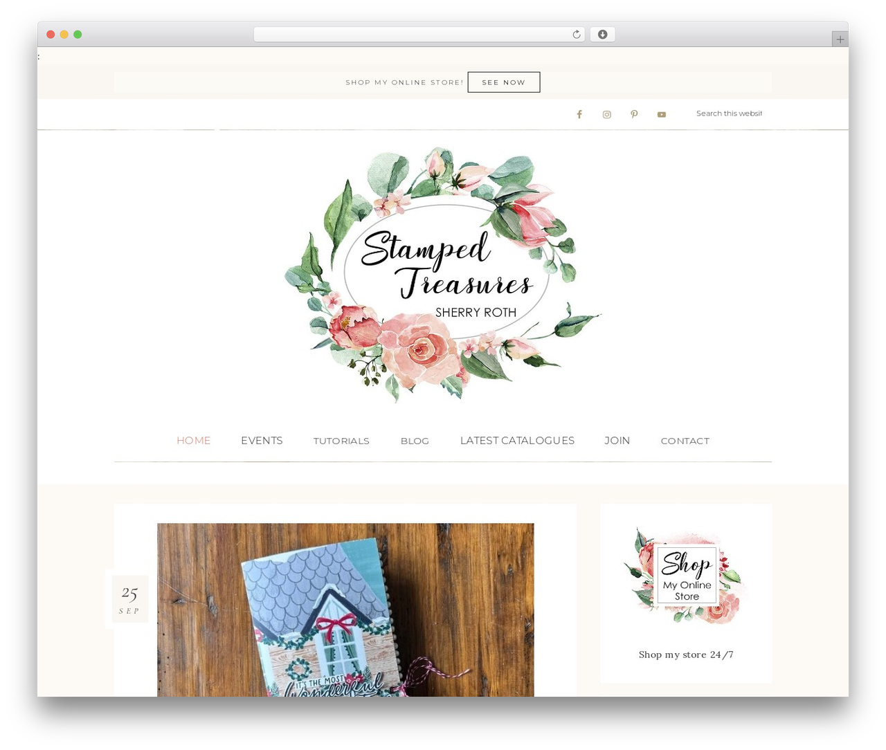 WP theme Custom - stampedtreasures.com WP theme Custom - stampedtreasures.com