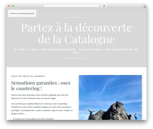 YOOtheme WordPress website theme - catalognedecouverte.com