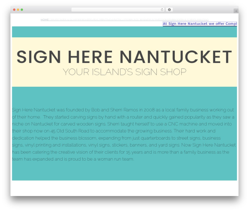 Instant popup builder WordPress plugin - signherenantucket.com