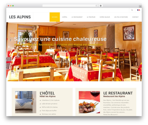 Mc mega menu WordPress plugin - hotel-les-alpins.fr