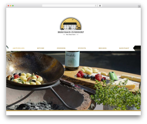PlainText WordPress theme - braeuhauszussdorf.de