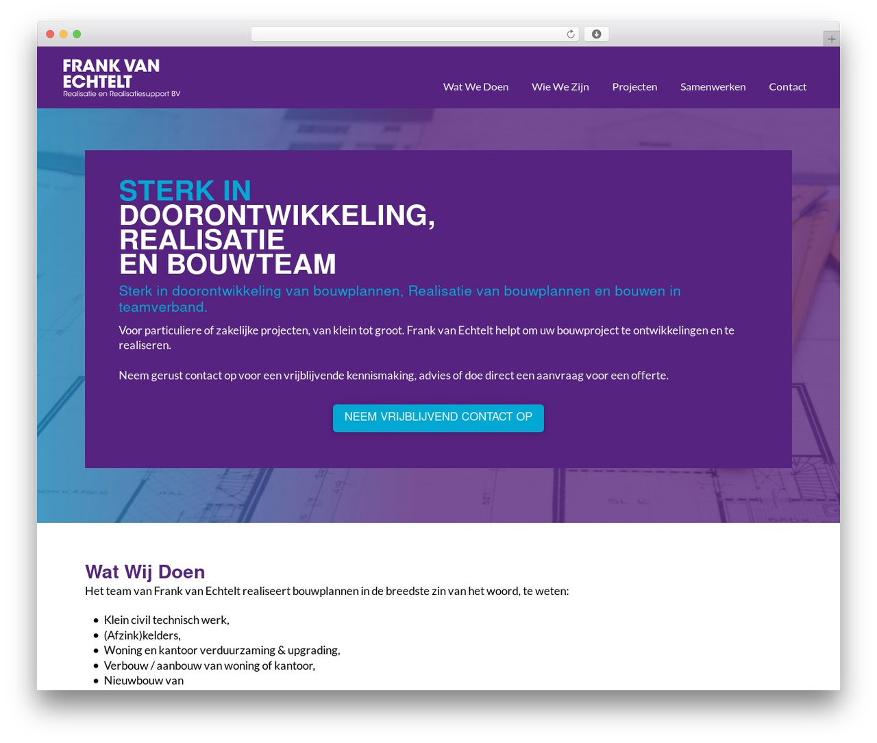 Pro theme WordPress - frankvanechtelt.nl