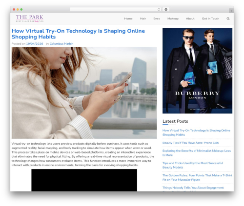Simplus Blog theme WordPress - parkpac.org