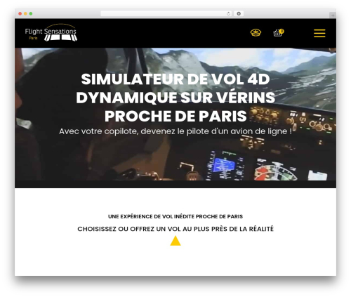 Starter Template WordPress theme - flight-sensations-idf.com