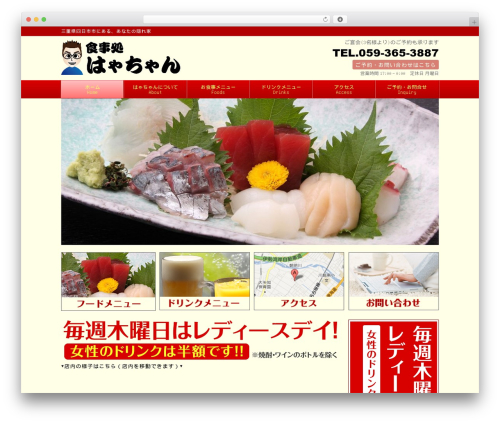 Theme WordPress AquaFlow - hayachan.jp