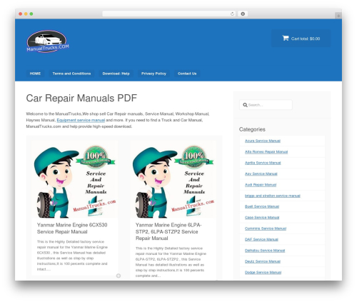 Theme WordPress Vendd - manualtrucks.com