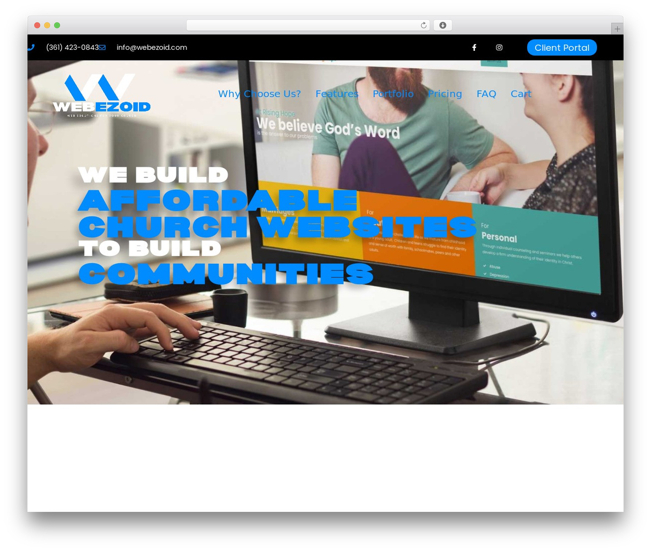 WordPress theme SKT IT Consultant Pro - webezoid.com