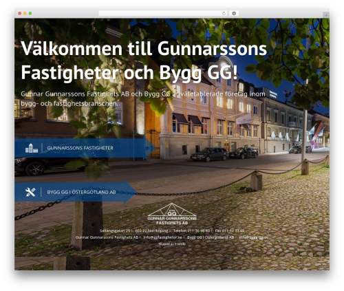 WordPress theme Avada - bygg-gg.se