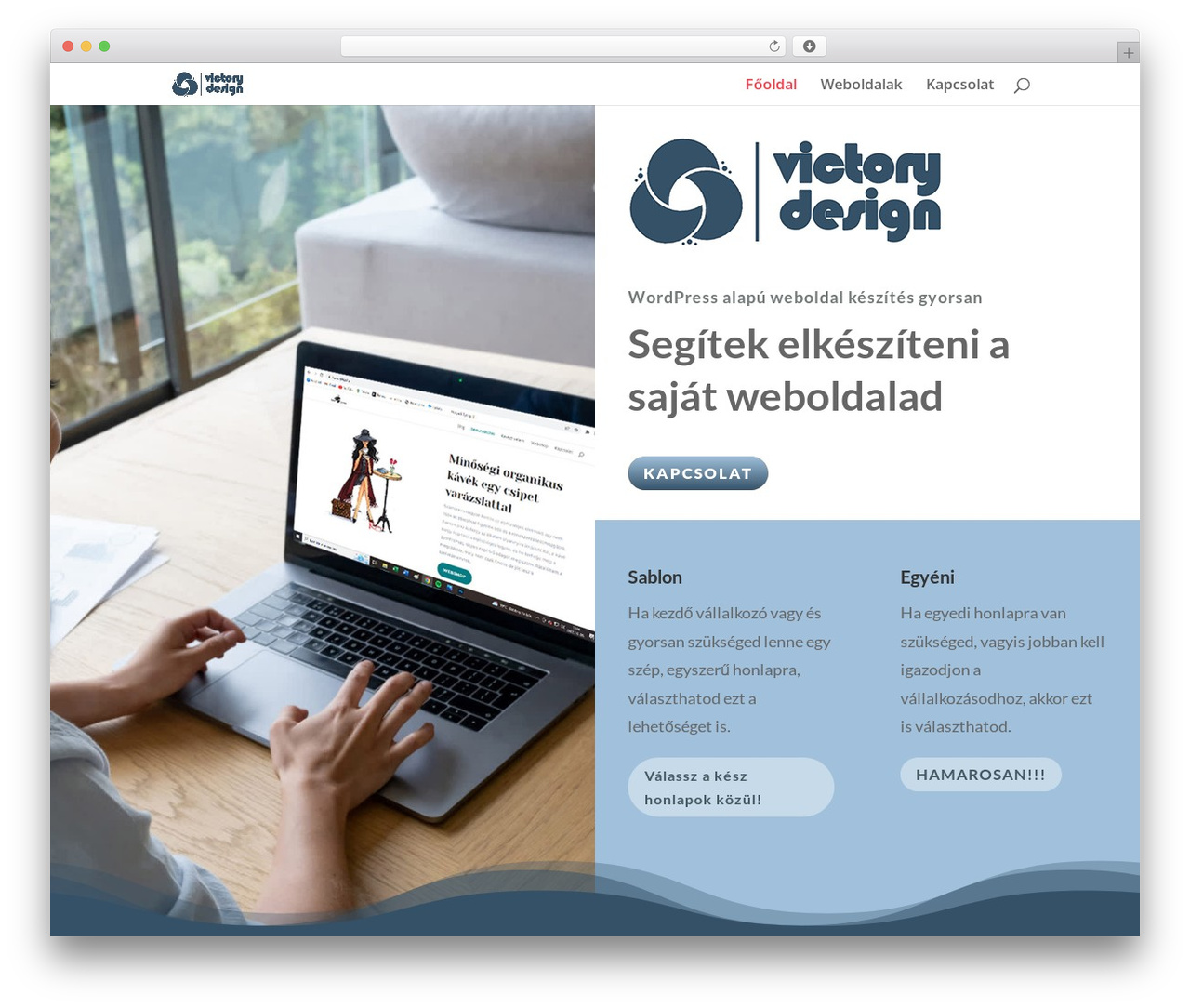 WordPress theme Divi - victory-design.hu WordPress theme Divi - victory-design.hu