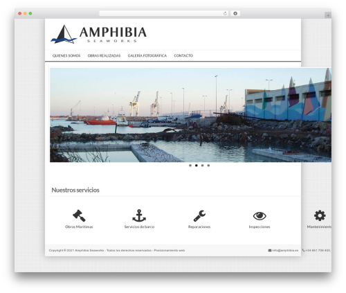 WordPress theme MX - amphibia.es