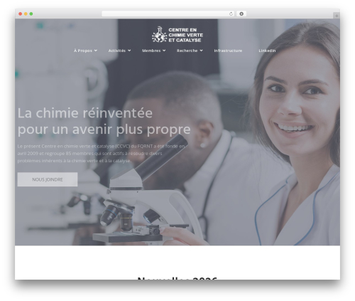 Aculia WordPress theme - ccvc-cgcc.ca