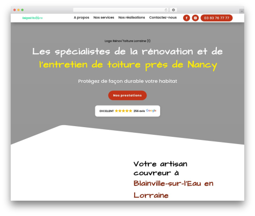 Divi WordPress theme - renov-toiture-lorraine.fr