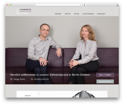 Divi WordPress theme - hirschkohn.de