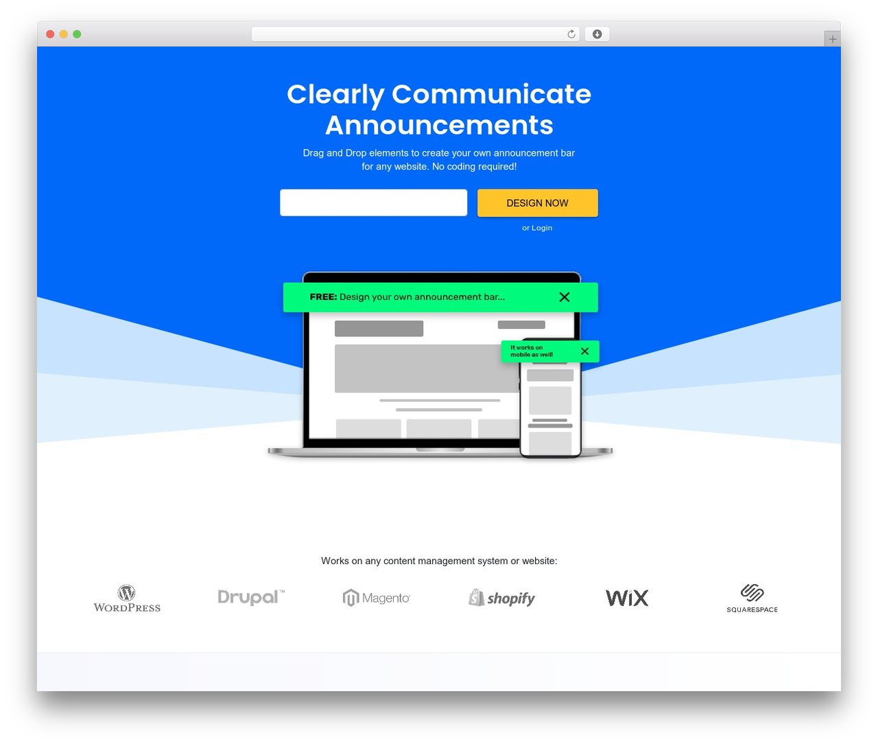 Knowledge Base WordPress page theme - websiteannouncementbar.com