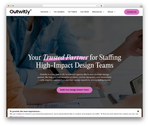 Outwitly WordPress theme - outwitly.com