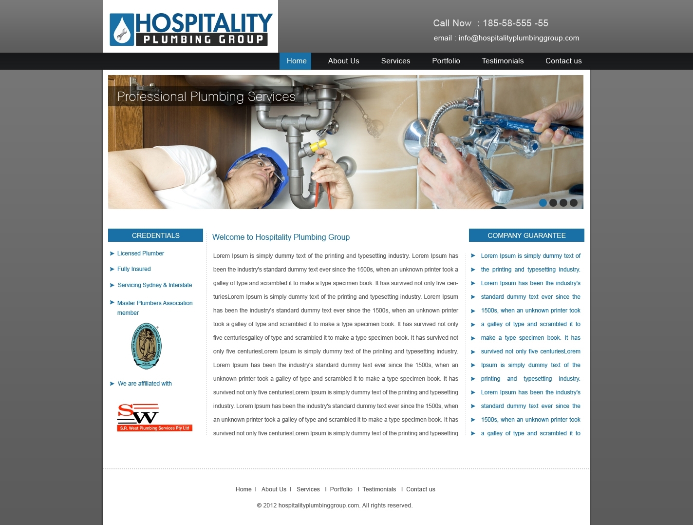 SW Theme WordPress theme by Sweans