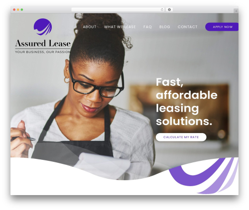 Theme WordPress Impreza - assuredlease.com
