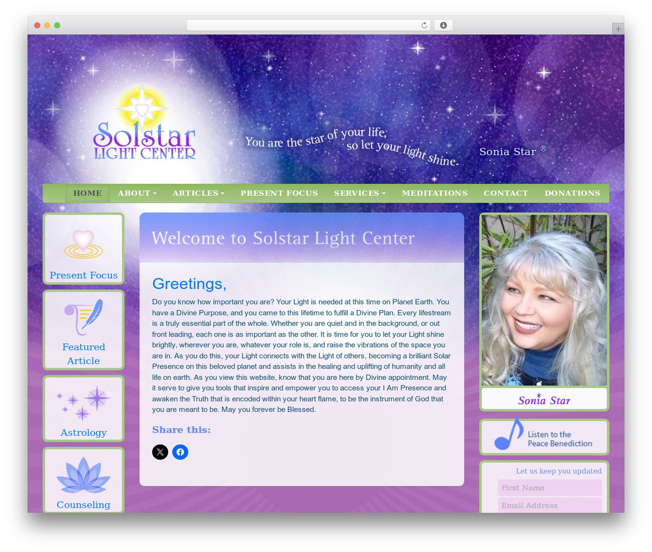 Theme WordPress Bootstrap Basic4 - solstarlightcenter.org