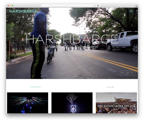 TV Elements WordPress theme - harshbarge.com