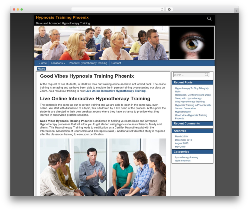 Weaver Xtreme WordPress theme free download - hypnosistrainingphoenix.com