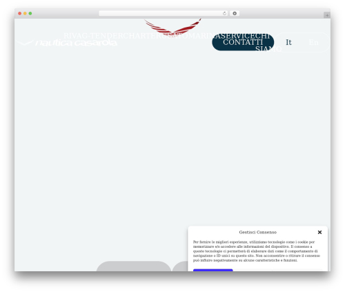 Wexa theme WordPress theme - nauticacasarola.com