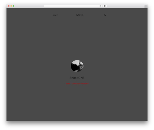 WP Indigo theme WordPress free - shima1.net