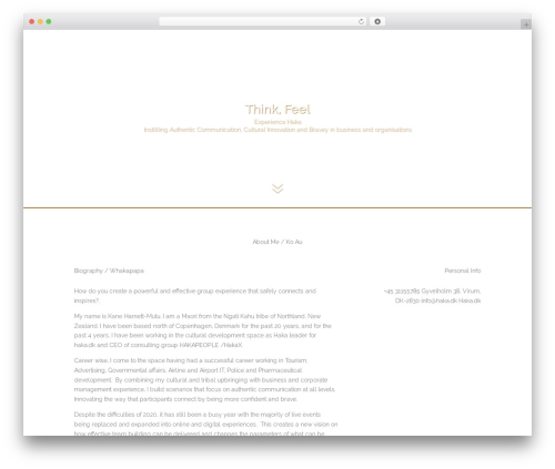 Divi theme WordPress - haka.dk