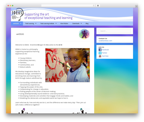 Generate secondary nav WordPress plugin - aeideas.com