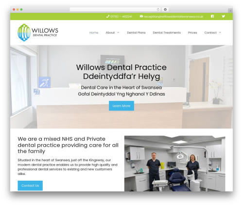 GeneratePress WordPress theme - willowsdentalswansea.co.uk