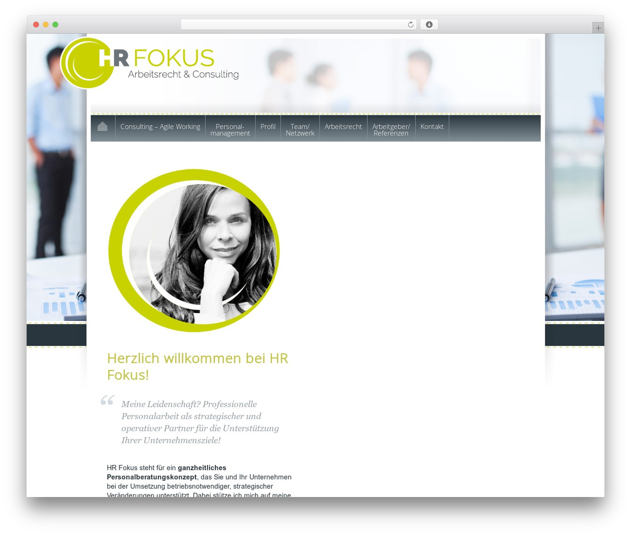 WGIN WordPress theme - hrfokus.de