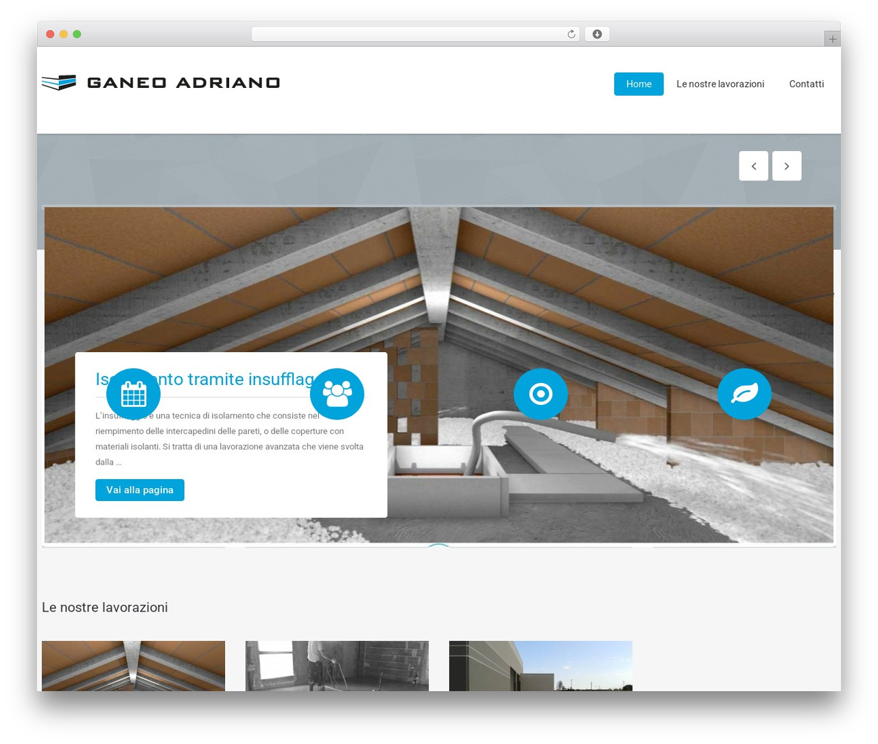 WordPress theme Arkon - ganeoadriano.it