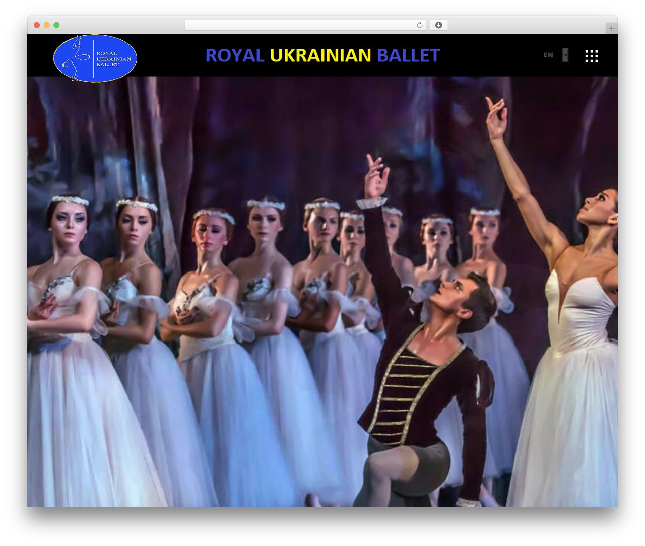 WordPress theme BardWP - royalukrainianballet.com