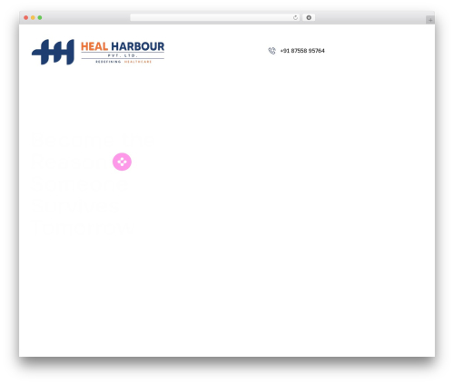 WordPress theme Healer - healharbour.com