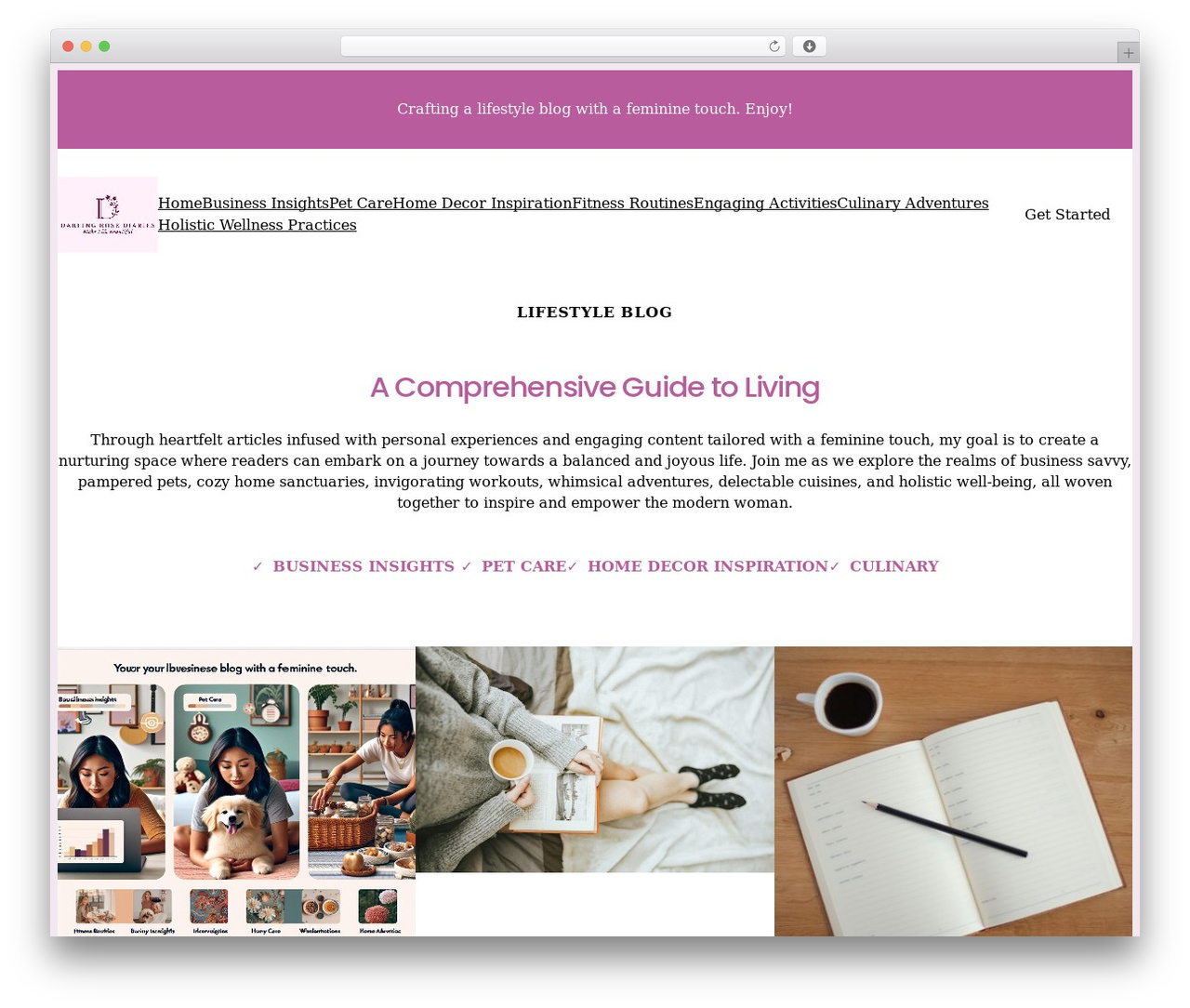 WP theme Version 1 - darlingrosediaries.com WP theme Version 1 - darlingrosediaries.com