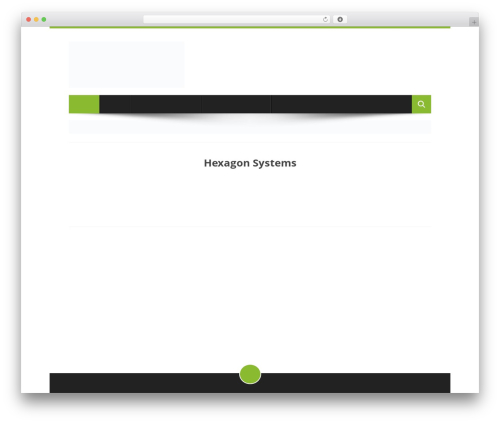 Biscaya WordPress theme - hexagonsystems.com.au