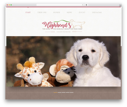 cherry theme WordPress - highbend.de