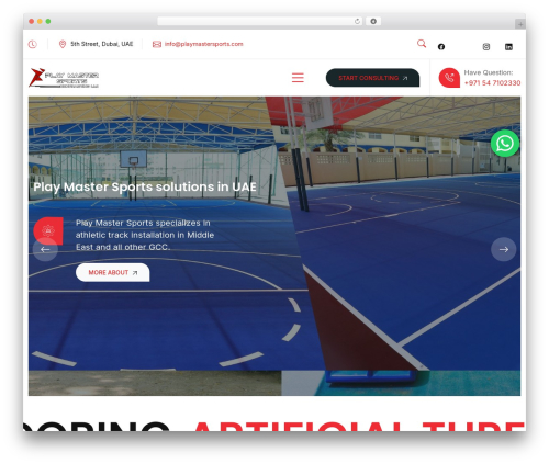 Consultees WP theme - playmastersports.com