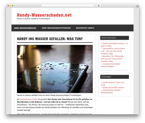 Dynamic News Lite free WordPress theme - handy-wasserschaden.net
