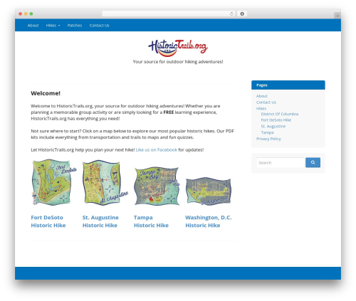 GovPress WordPress theme - historictrails.org GovPress WordPress theme - historictrails.org